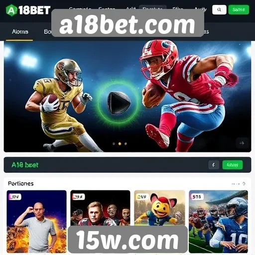 A18bet é uma plataforma de apostas online acessível